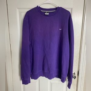 Nike purple crewneck